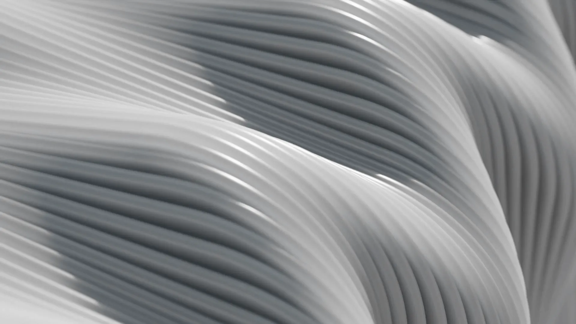 a close up of a white wave pattern